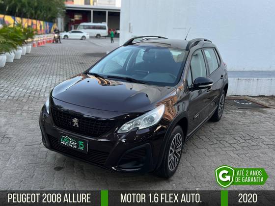 PEUGEOT 2008 1.6 16V FLEX ALLURE 4P AUTOMÁTICO PEUGEOT 2008 1.6 16V FLEX ALLURE 4P AUTOMÁTICO